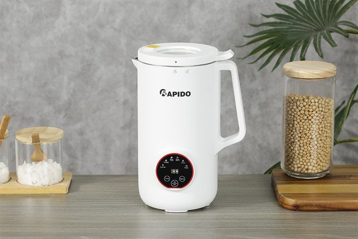 Máy làm sữa hạt Rapido RHB-500D Màu Trắng