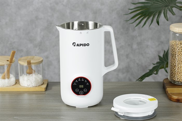 Máy làm sữa hạt Rapido RHB-500D Màu Trắng