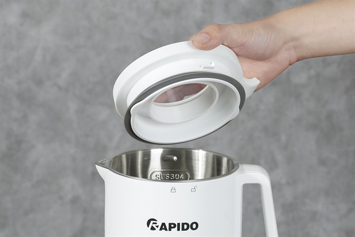 Máy làm sữa hạt Rapido RHB-500D Màu Trắng