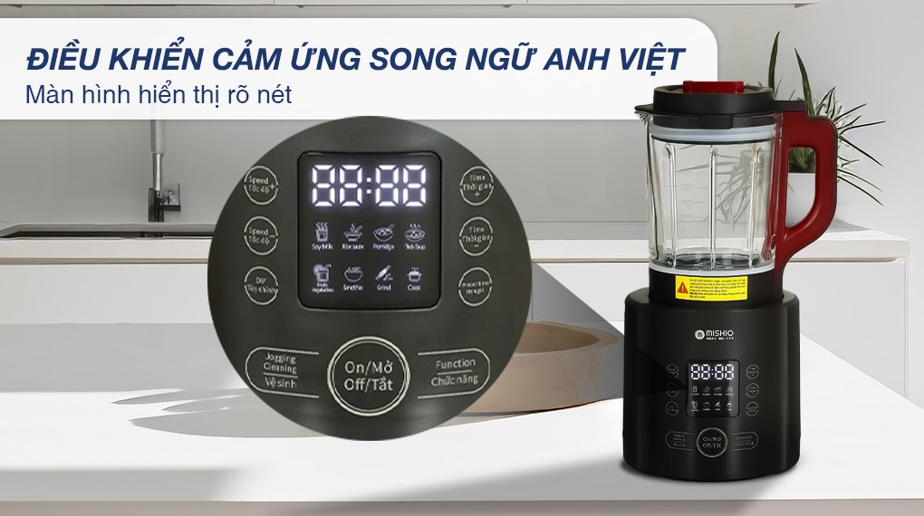 Máy làm sữa hạt đa năng Mishio MK-360