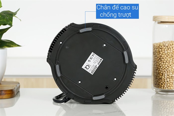 Máy làm sữa hạt đa năng Mishio MK-360 Màu Đen - Đỏ