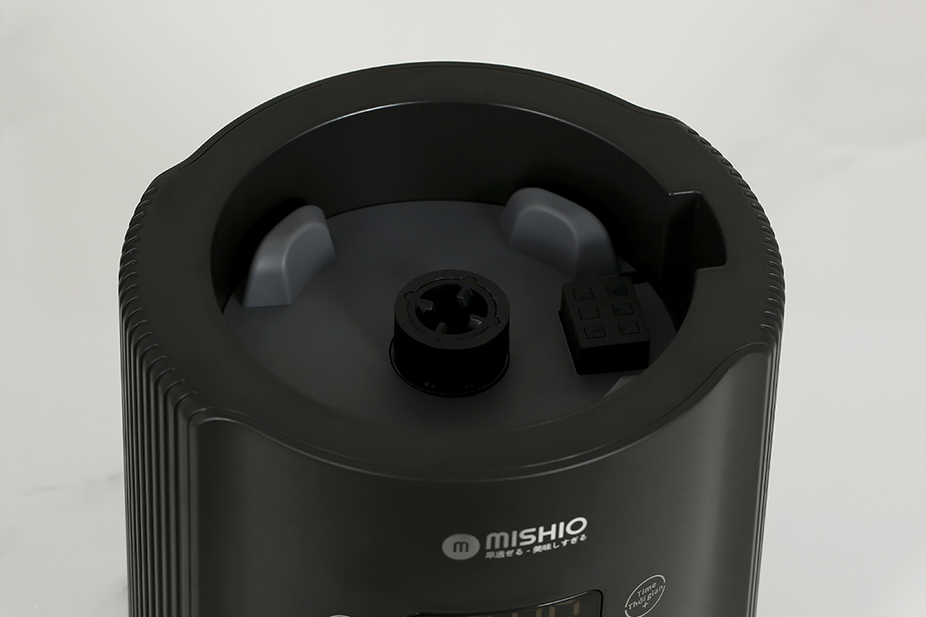 Máy làm sữa hạt đa năng Mishio MK-360 Màu Đen - Đỏ