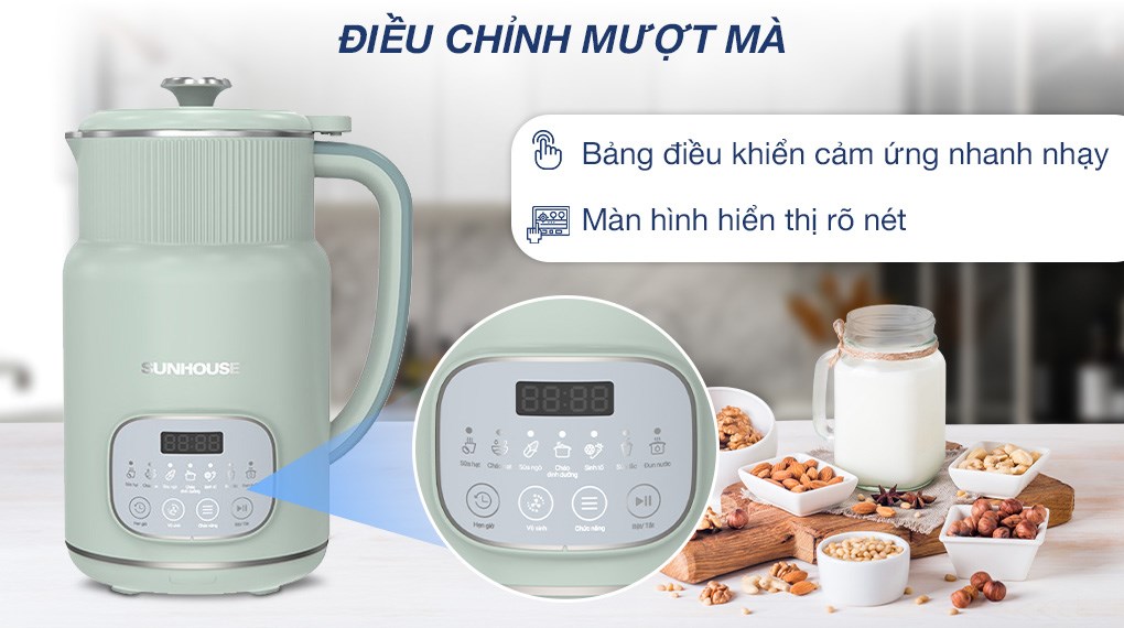 Máy làm sữa hạt đa năng Sunhouse SHD5260