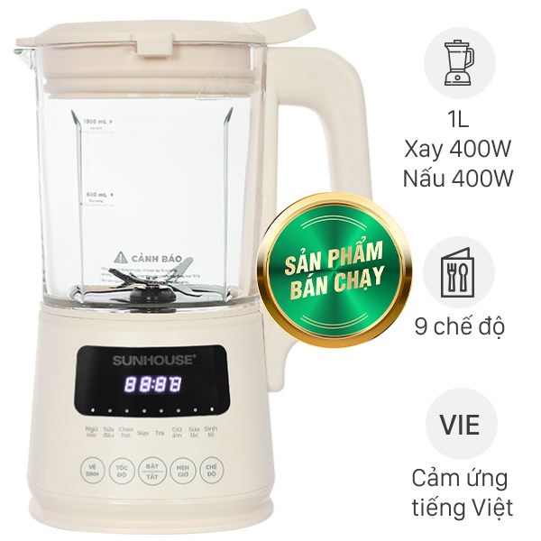 Máy làm sữa hạt đa năng Sunhouse SHD5261