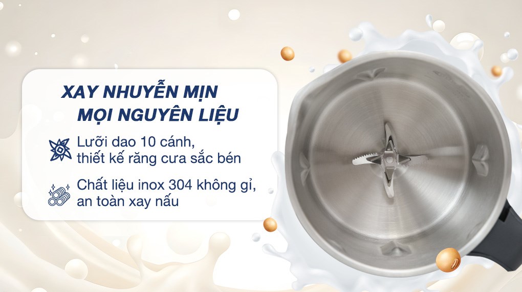 Máy làm sữa hạt đa năng Comet CM9216