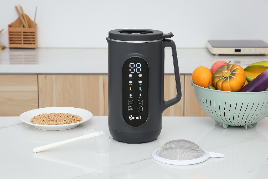 Máy làm sữa hạt đa năng Comet CM9216 Màu Đen