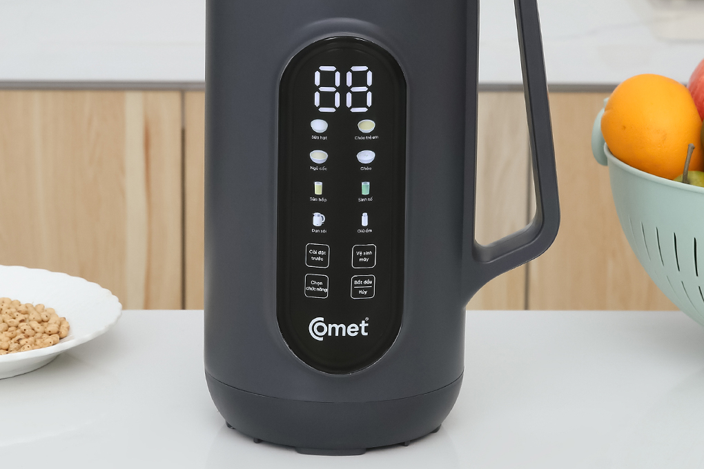 Máy làm sữa hạt đa năng Comet CM9216 Màu Đen