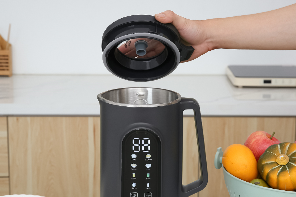 Máy làm sữa hạt đa năng Comet CM9216 Màu Đen