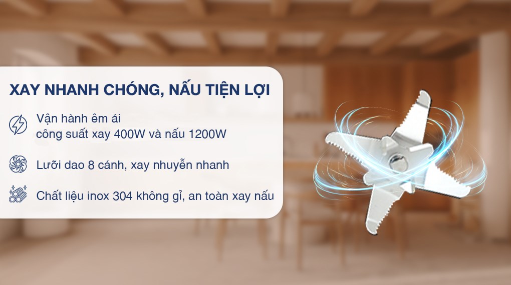 Máy làm sữa hạt đa năng Bear BCB-E153W2