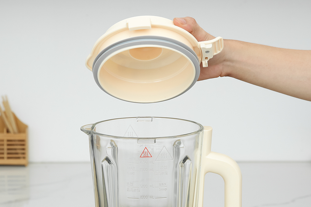 Máy làm sữa hạt đa năng Bear BCB-E153W2 Màu Kem