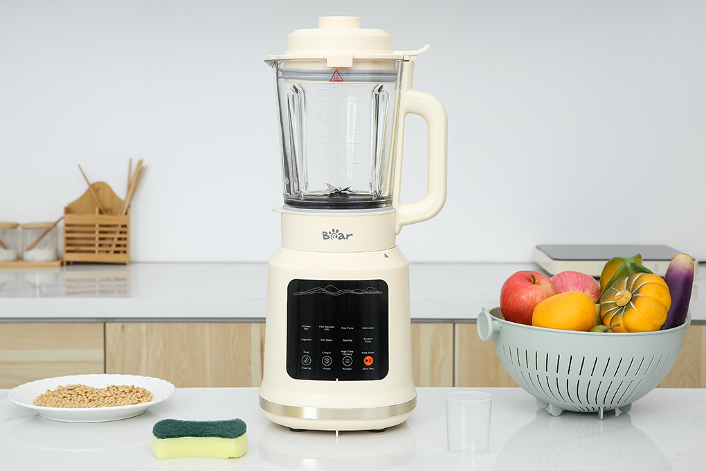 Máy làm sữa hạt đa năng Bear BCB-E153W2 Màu Kem