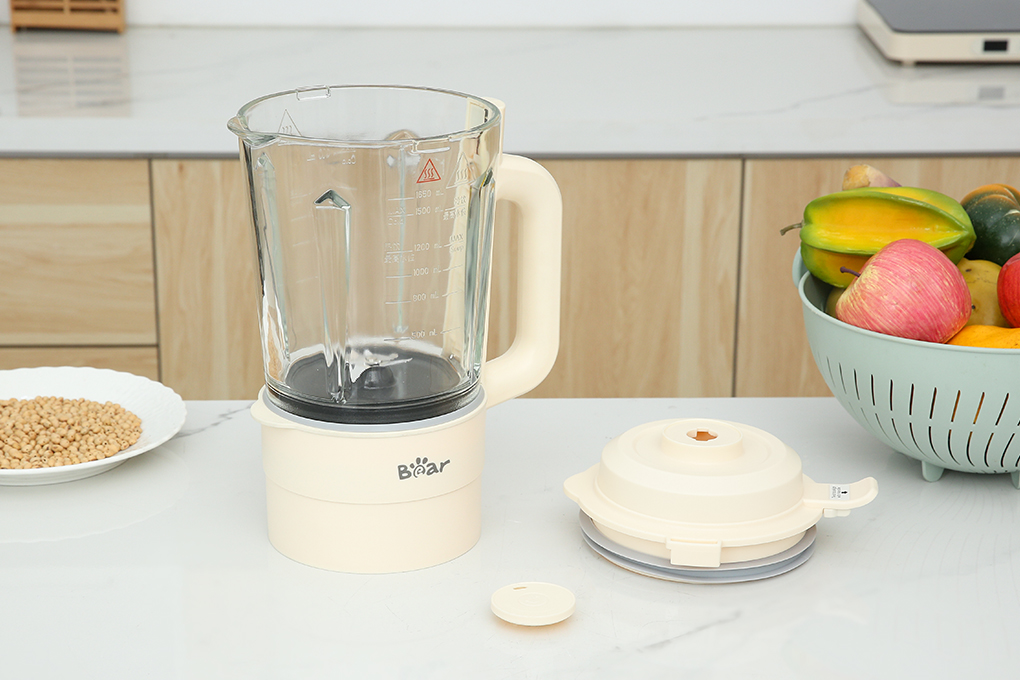 Máy làm sữa hạt đa năng Bear BCB-E153W2 Màu Kem
