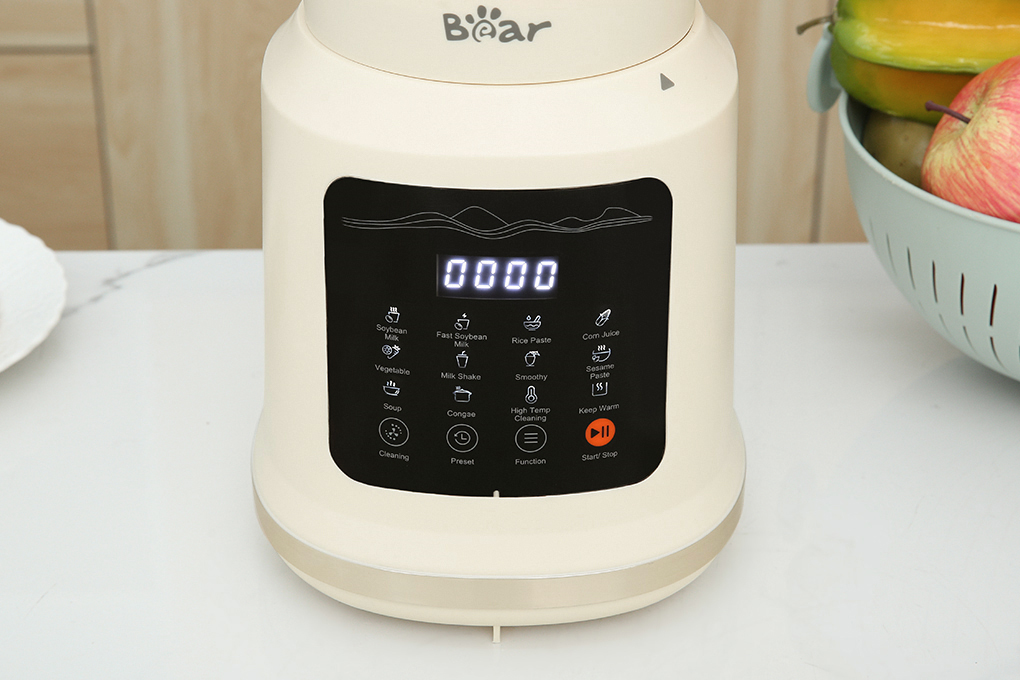 Máy làm sữa hạt đa năng Bear BCB-E153W2 Màu Kem