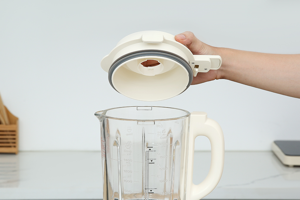 Máy làm sữa hạt đa năng Bear BCB-D17231W Màu Kem