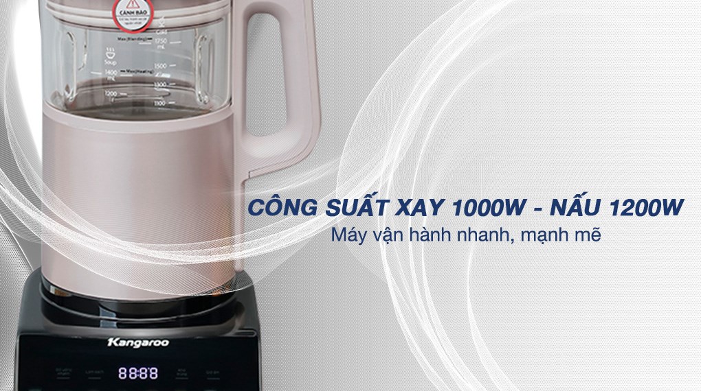 Máy làm sữa hạt đa năng Kangaroo KG175HB3