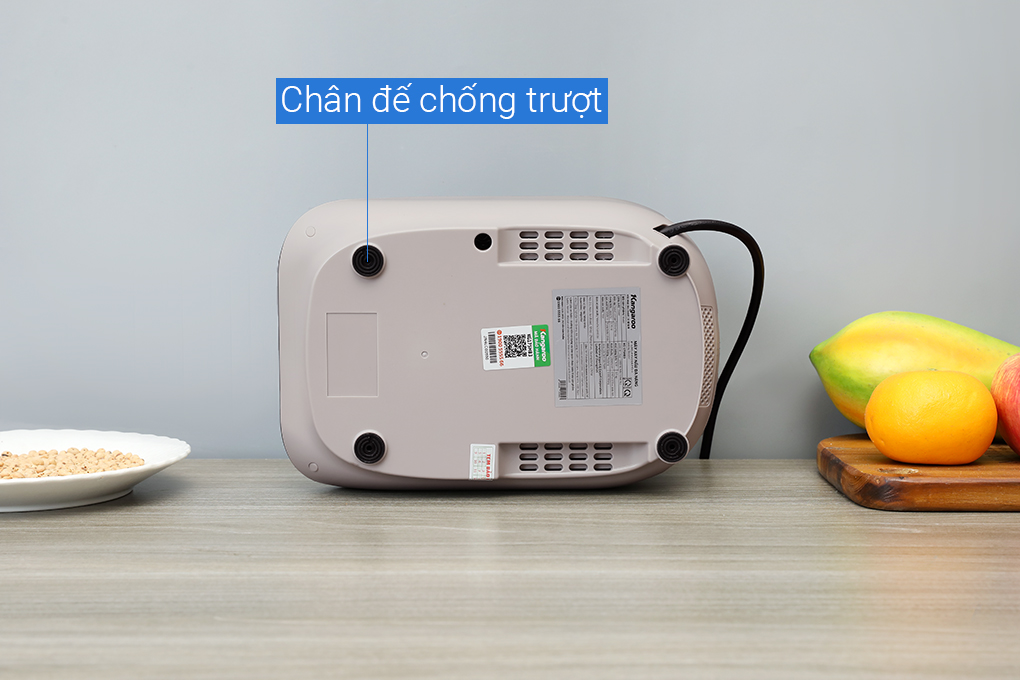 Máy làm sữa hạt đa năng Kangaroo KG175HB3 Màu Đen - Xám