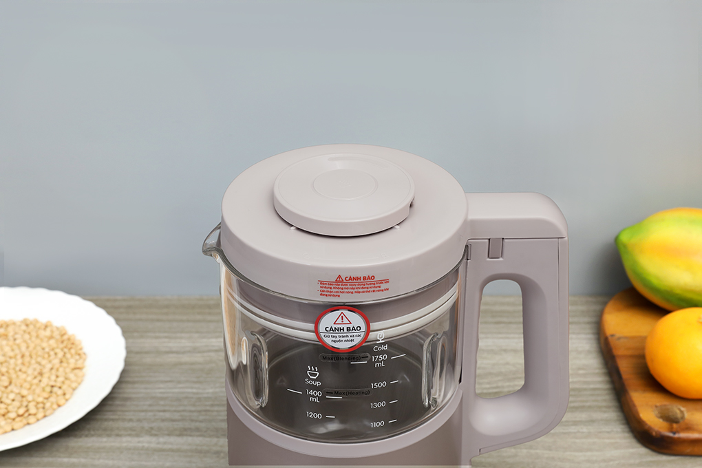 Máy làm sữa hạt đa năng Kangaroo KG175HB3 Màu Đen - Xám