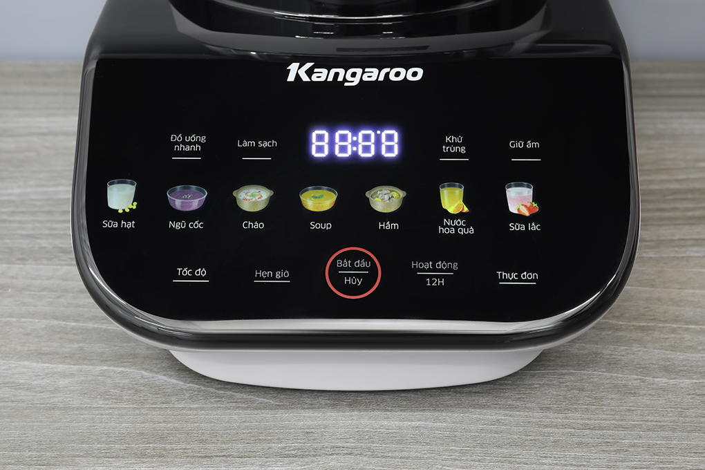 Máy làm sữa hạt đa năng Kangaroo KG175HB3 Màu Đen - Xám