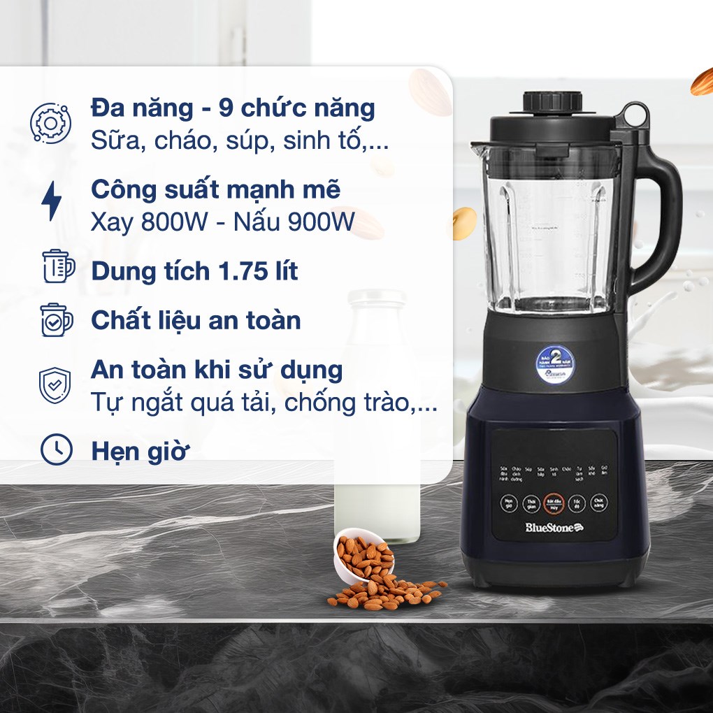 Máy làm sữa hạt đa năng BlueStone BLB-6037