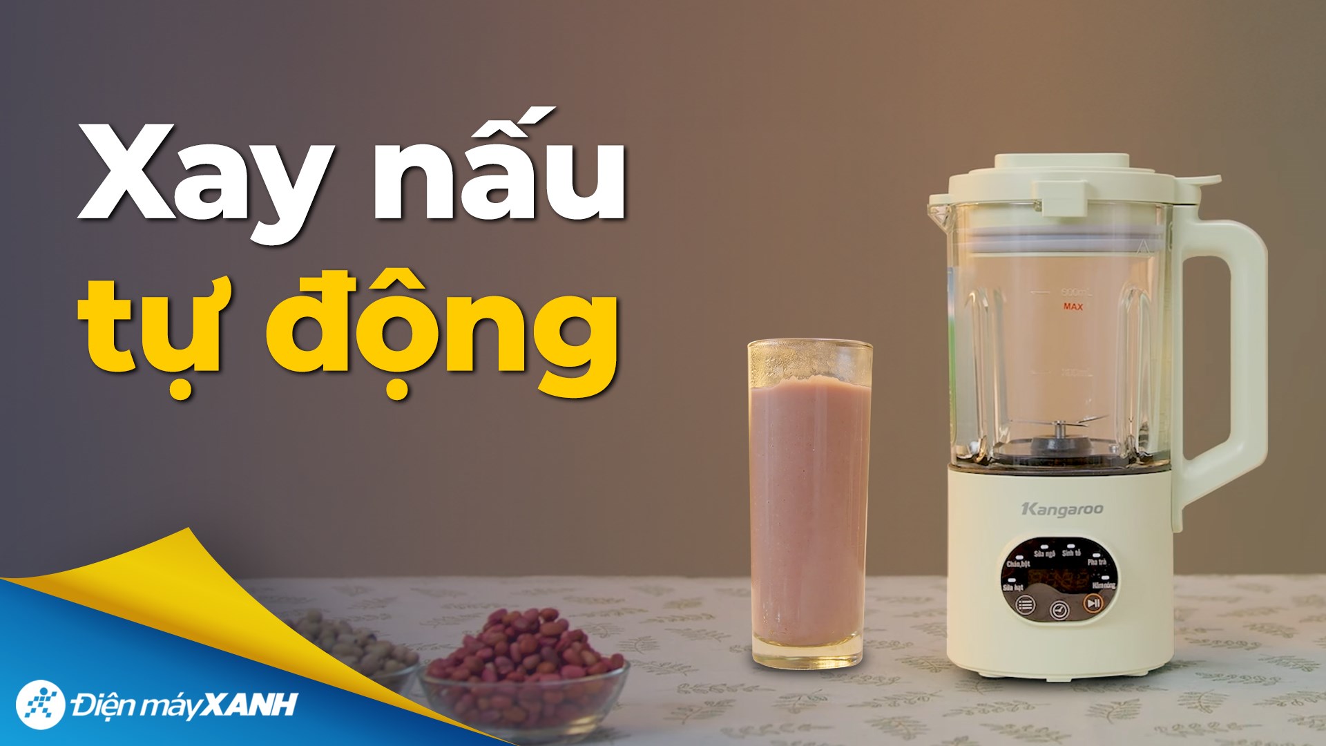 Máy xay sữa hạt đa năng Kangaroo KGHB1G