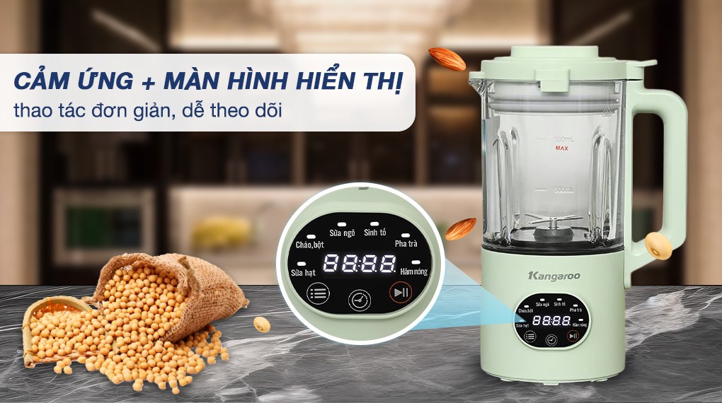 Máy xay sữa hạt đa năng Kangaroo KGHB1G