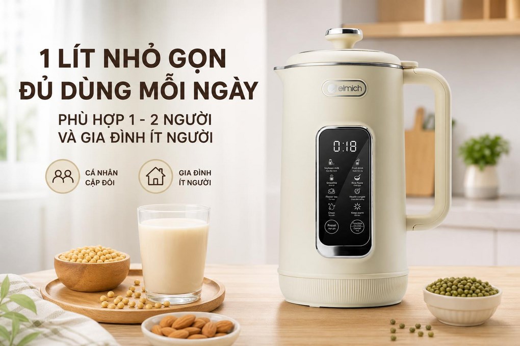 Máy làm sữa hạt Elmich CBE-8650 - 2