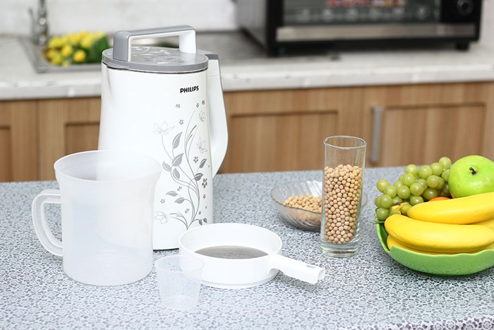 Máy làm sữa đậu nành Philips HD2072 1.3 lít Màu Trắng