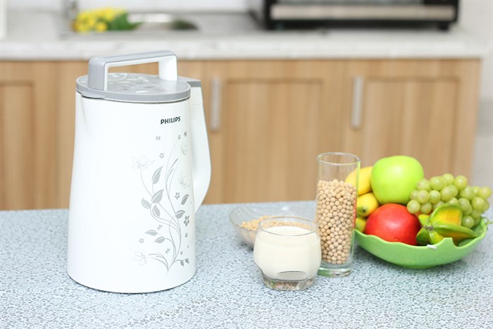 Máy làm sữa đậu nành Philips HD2072 1.3 lít Màu Trắng