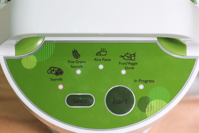 Máy làm sữa đậu nành Philips HD2052 1.2 lít Màu Trắng - Xanh lá