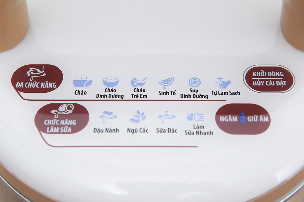 Máy làm sữa đậu nành Bluestone SMB-7391 1.3 lít Màu Vàng đồng