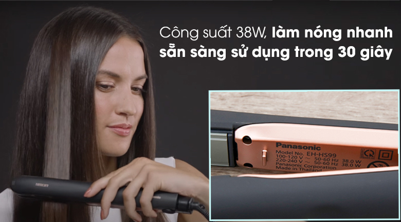 Máy uốn duỗi tóc Panasonic EH-HS99-K645