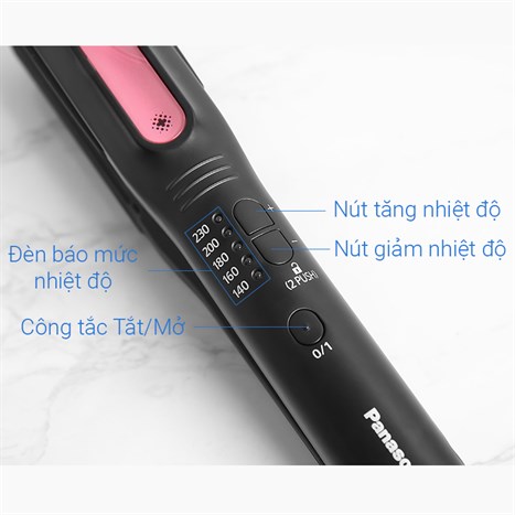 Máy uốn duỗi tóc Panasonic EH-HS99-K645 Màu Đen