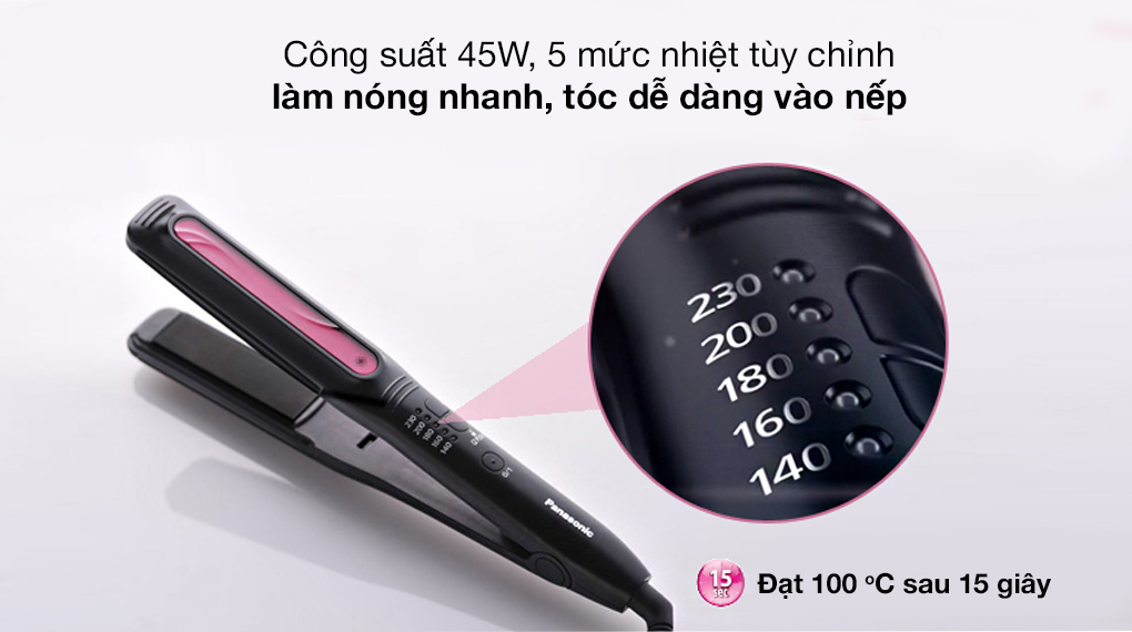 Máy duỗi tóc Panasonic EH-HV52-K645