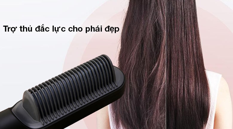 Dễ dùng, tiện lợi - Lược chải tóc đa năng K.SKIN KD380 Đen