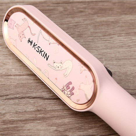 Lược điện chải tóc đa năng K.SKIN KD380 Màu Hồng