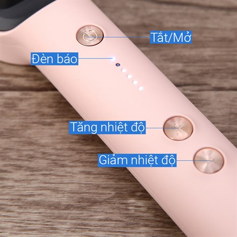 Lược điện chải tóc đa năng K.SKIN KD380 Màu Hồng