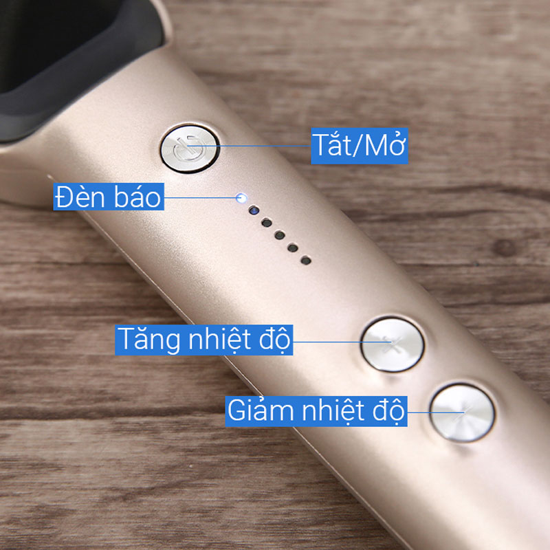 Lược điện chải tóc đa năng K.SKIN KD380 Màu Vàng