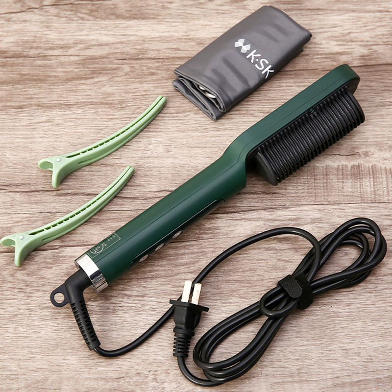 Lược điện chải tóc đa năng K.SKIN KD380K Màu Xanh lá