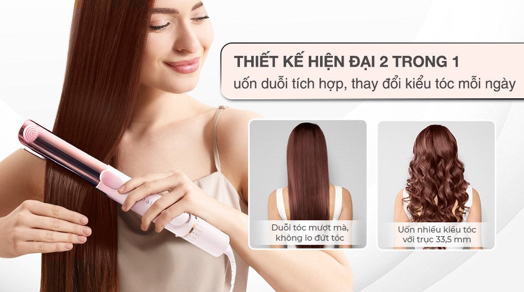 Máy tạo kiểu tóc Halio 2in1 Airplus Hair Styler