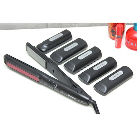 Máy duỗi tóc Panasonic EH-HV51-K645 Màu Đen - Đỏ