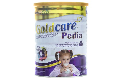 Sữa bột Goldcare Pedia dinh dưỡng đặc biệt cho trẻ biếng ăn 900g