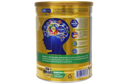 Sữa Bột Enfagrow A+ 4 360° Brain DHA+ Với MFGM Pr lon 900g
