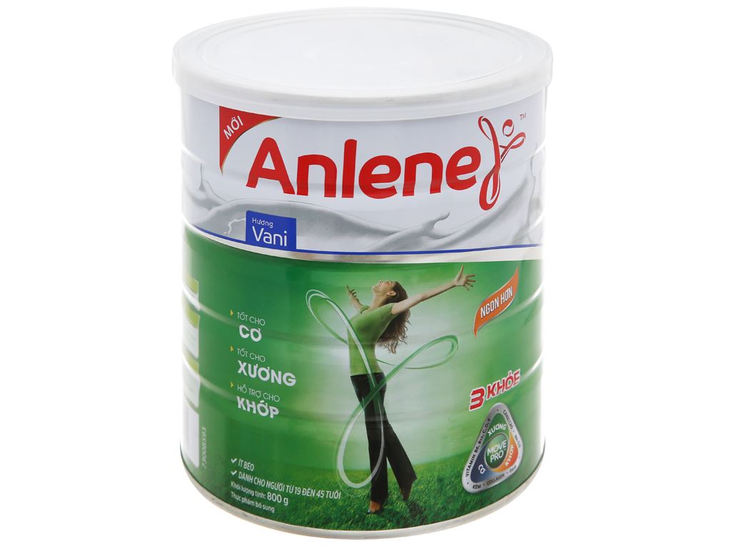 Sữa bột Anlene Movepro vani 800g giá tốt tại Bách hoá XANH