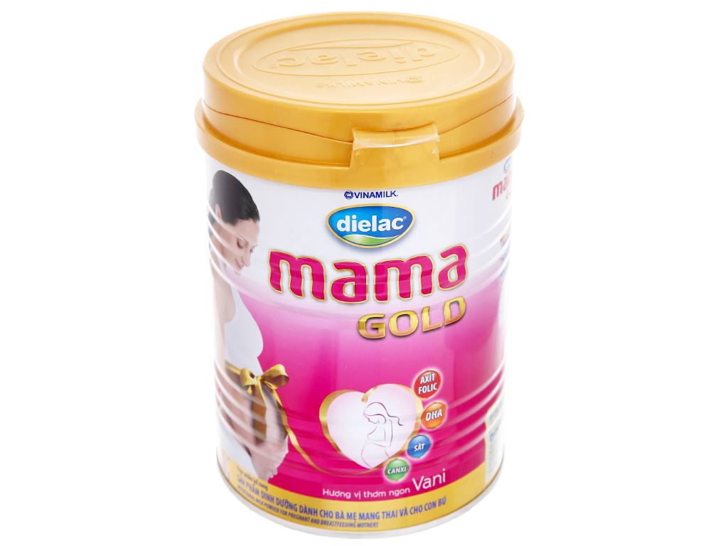 Sữa bột Dielac Mama Gold vani lon 400g 1