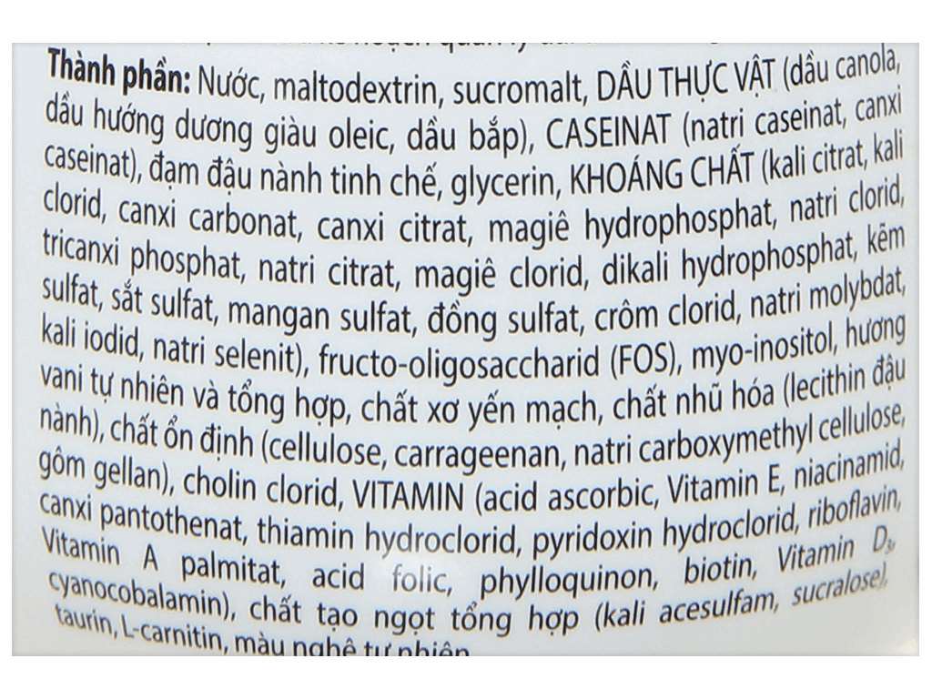 Sữa bột pha sẵn Glucerna hương vani cho người tiểu đường 5