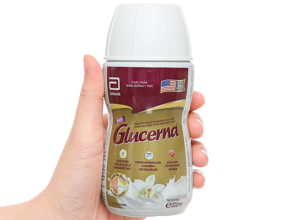 Sữa bột pha sẵn Glucerna hương vani cho người tiểu đường 6