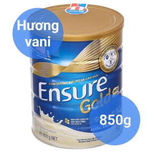 Sữa bột Ensure Gold vani 850g (cho người lớn)