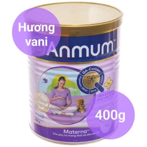 Sữa bột Anmum Materna vani ít béo lon 400g