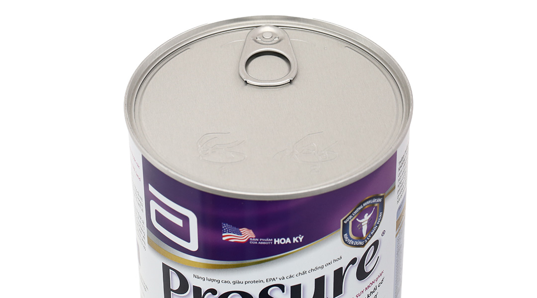 Sữa bột Prosure bổ sung dinh dưỡng cho người sụt cân do bệnh hương vani ...