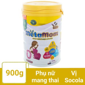 Sữa bột Nutricare MetaMom hương socola lon 900g